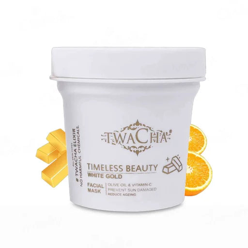 TWACHA Timeless Beauty White Gold Facial Kit – 325 mL × 4
