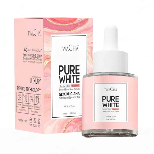 TWACHA Pure White Deep Glow Skin Lightening Serum – 50 mL