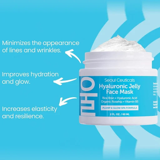 SeoulCeuticals Hyaluronic Jelly Face Mask – 60 mL
