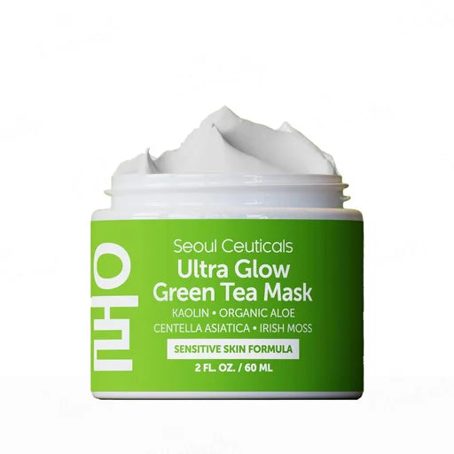 SeoulCeuticals Ultra Glow Green Tea Mask – 60 mL