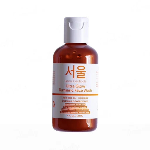 SeoulCeuticals Ultra Glow Turmeric Face Wash – 120 mL