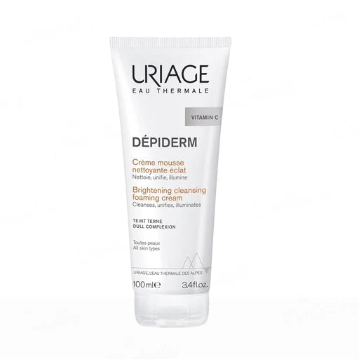 Uriage Dépiderm Brightening Cleansing Foaming Cream With Vitamin C – 100 mL