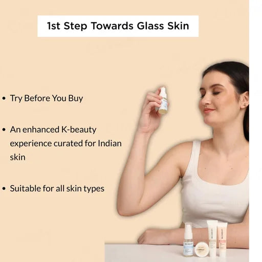 RiceKraft K-Beauty Skin Care Experience Kit – 5-Step Mini Skincare Routine