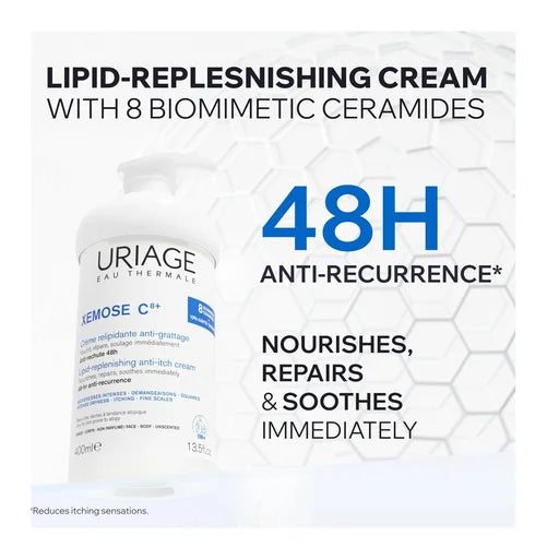 Uriage Xemose C8+ Lipid-Replenishing Anti-Itch Cream