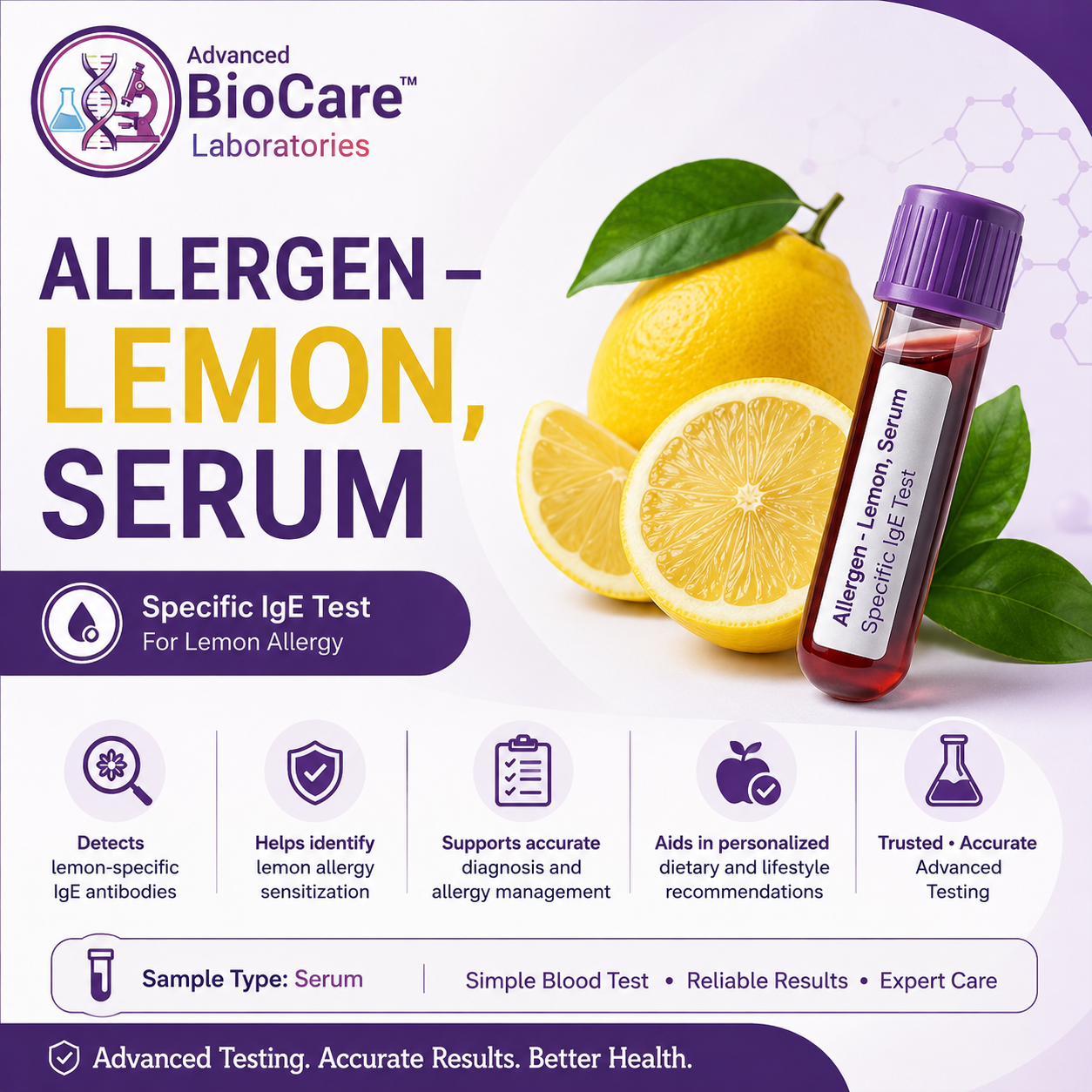 Allergen - Lemon, Serum