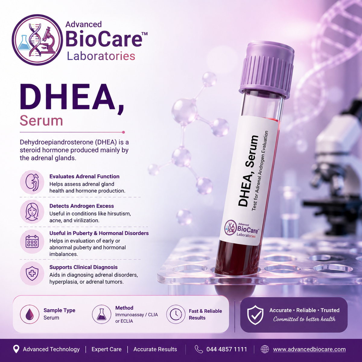DHEA, Serum