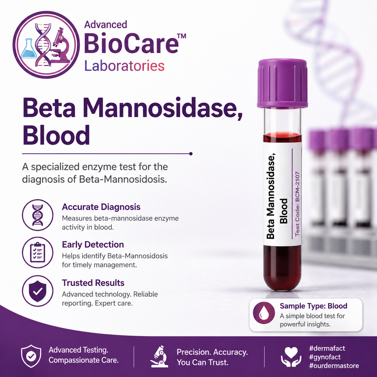 Beta Mannosidase, Blood
