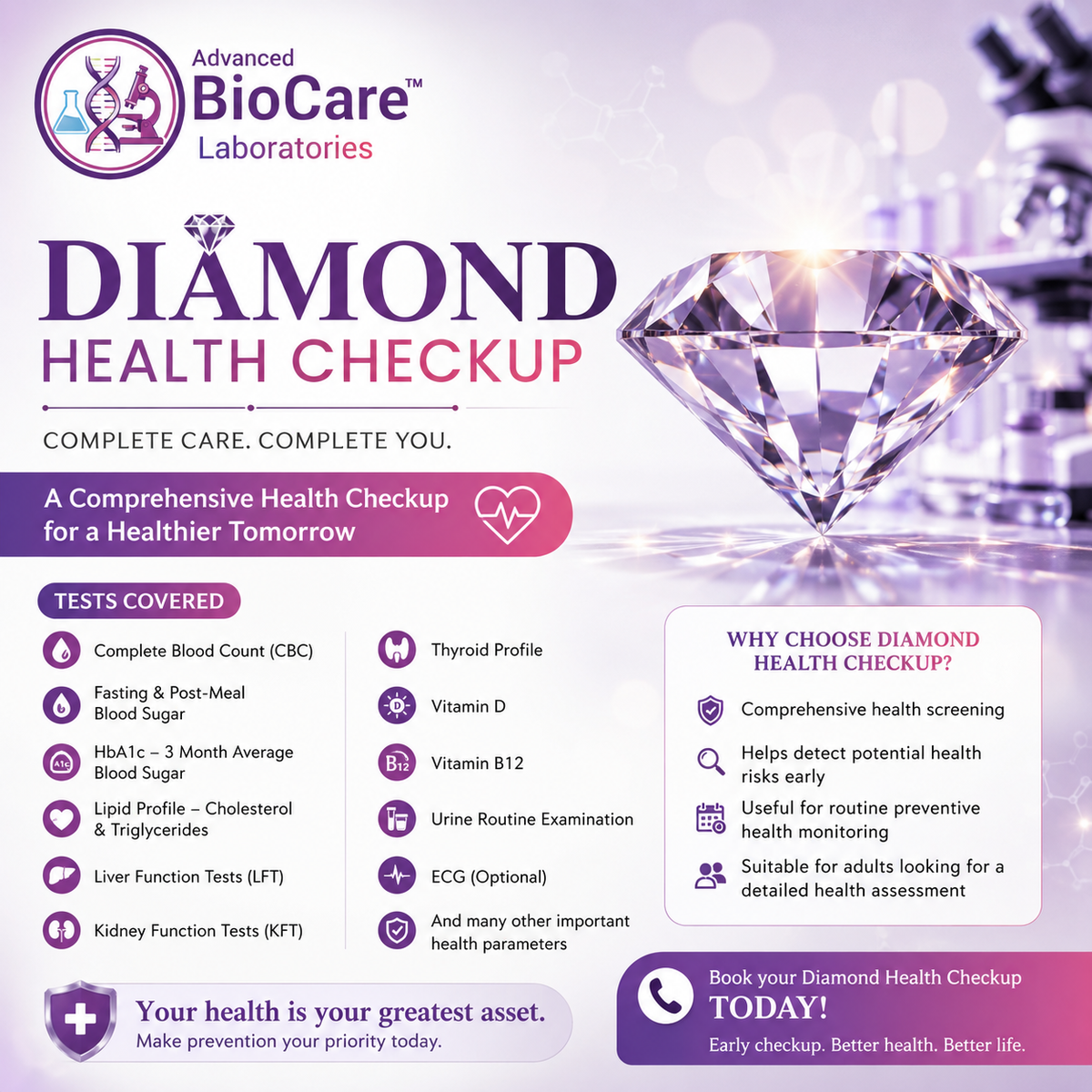 Diamond - Health checkup