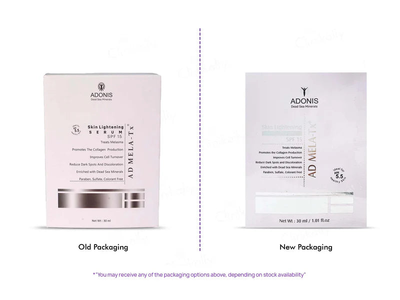 Adonis AD Mela-TX Skin Lightening Serum SPF 15