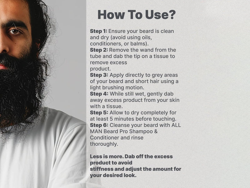 ALL MAN 24 Hours Instant Grey Cover – Black Colour