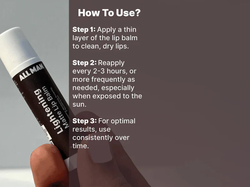 ALL MAN Lightening Matte Lip Balm