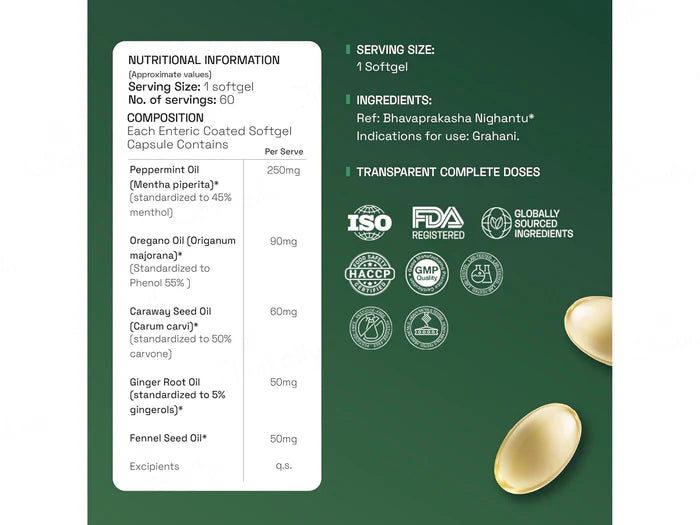 Ace Blend IBS Gastro Pro Softgel Capsule