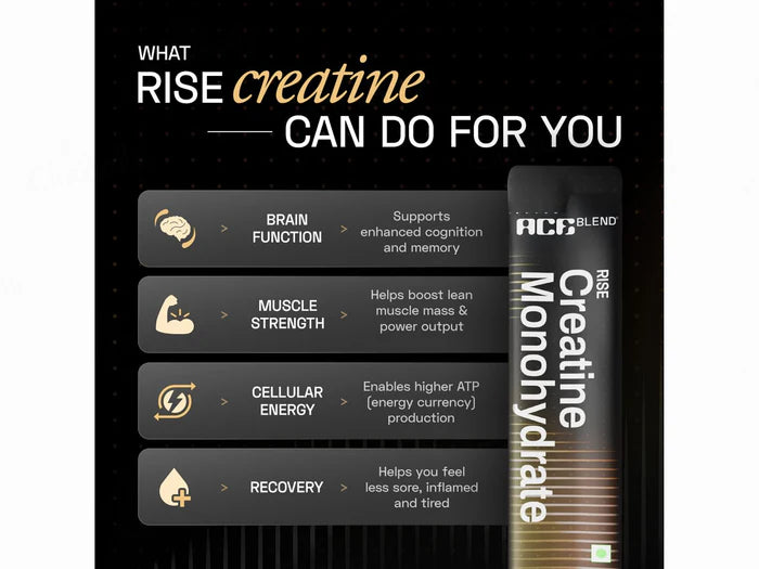 Ace Blend Rise Creatine Monohydrate Powder