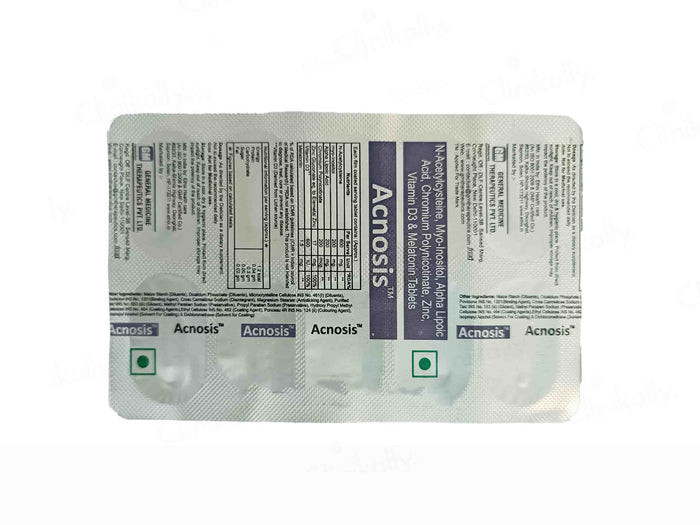 Acnosis Tablet – Nutritional Supplement for Skin &amp; Antioxidant Support
