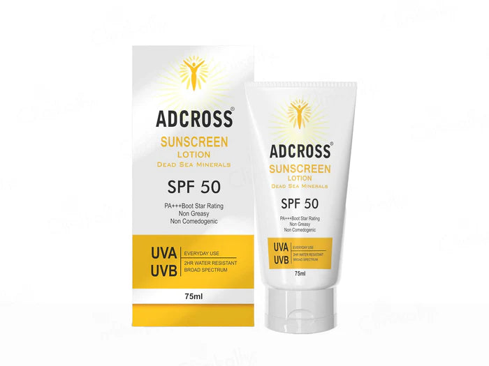 Adonis Adcross Sunscreen Lotion SPF 50 PA+++