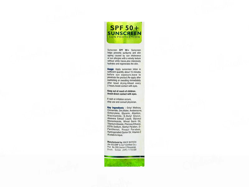 Agrosaf Sun Protection Matte Finish Sunscreen SPF 50+ PA+++ – Oil-Free Daily Sun Defense