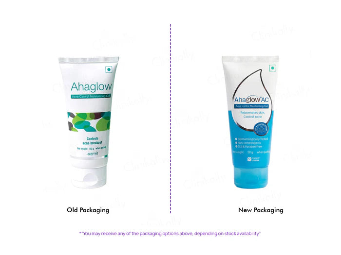 Ahaglow AC Acne Control Moisturizing Gel – Oil-Free Hydration for Acne-Prone Skin