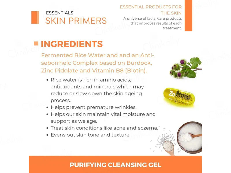 Ainhoa Skin Primers Purifying Cleansing Gel For Oily &amp; Combination Skin