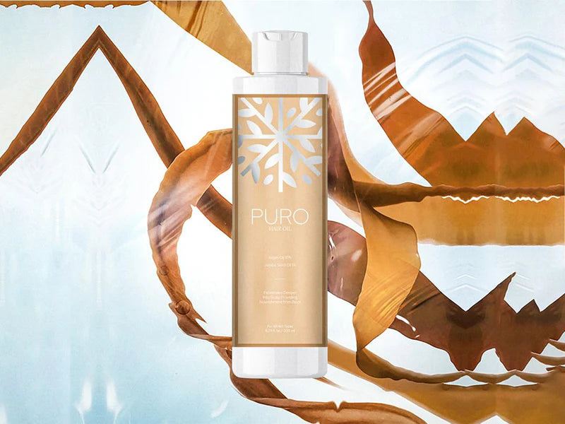 Akasa Cosmetics Puro Argan &amp; Jojoba Seed Scalp Nourishment Hair Oil