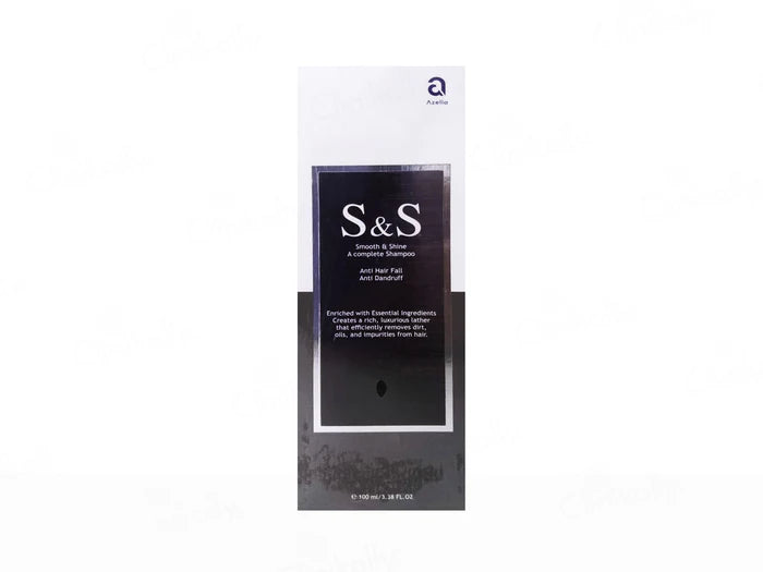 Azelia S &amp; S Smooth &amp; Shine Complete Shampoo – Frizz Control &amp; Gloss Boost
