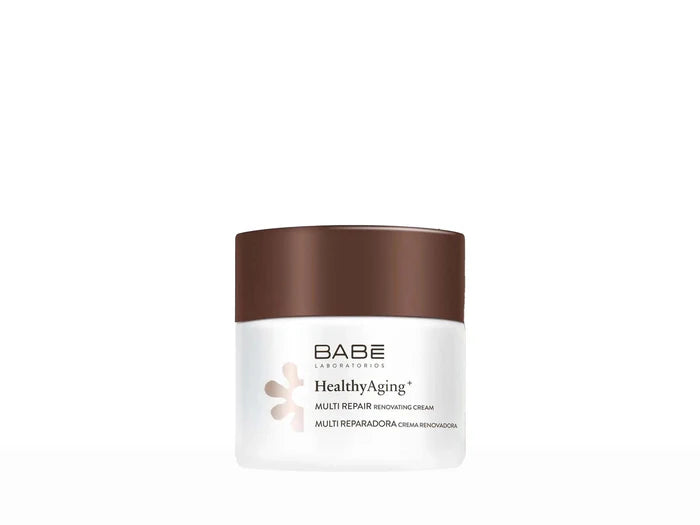 BABE Healthy Aging+ Multi Repair Cream – Advanced Anti-Aging Night Repair Formula for Wrinkles, Firmness &amp; Skin Renewal
