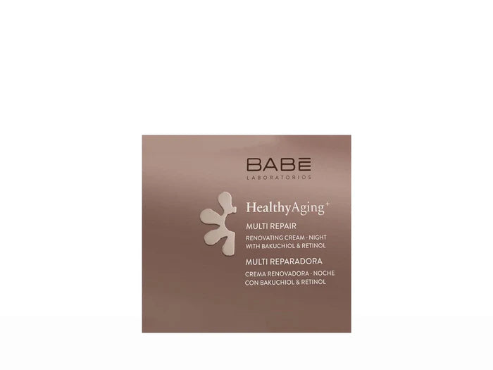 BABE Healthy Aging+ Multi Repair Cream – Advanced Anti-Aging Night Repair Formula for Wrinkles, Firmness &amp; Skin Renewal