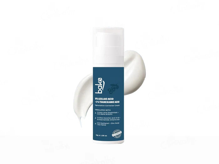 BAKE 10% Azelaic Acid + 5% Tranexamic Acid Pigmentation Corrector Cream