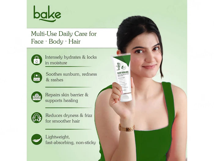 BAKE 99% Pure Multi-Use Aloe Vera Gel