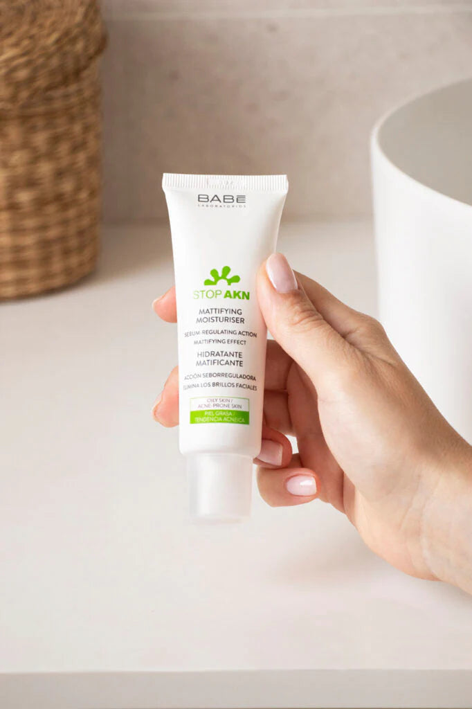 Babe Stop AKN Mattifying Moisturiser – Matte Perfection for Acne-Prone Skin