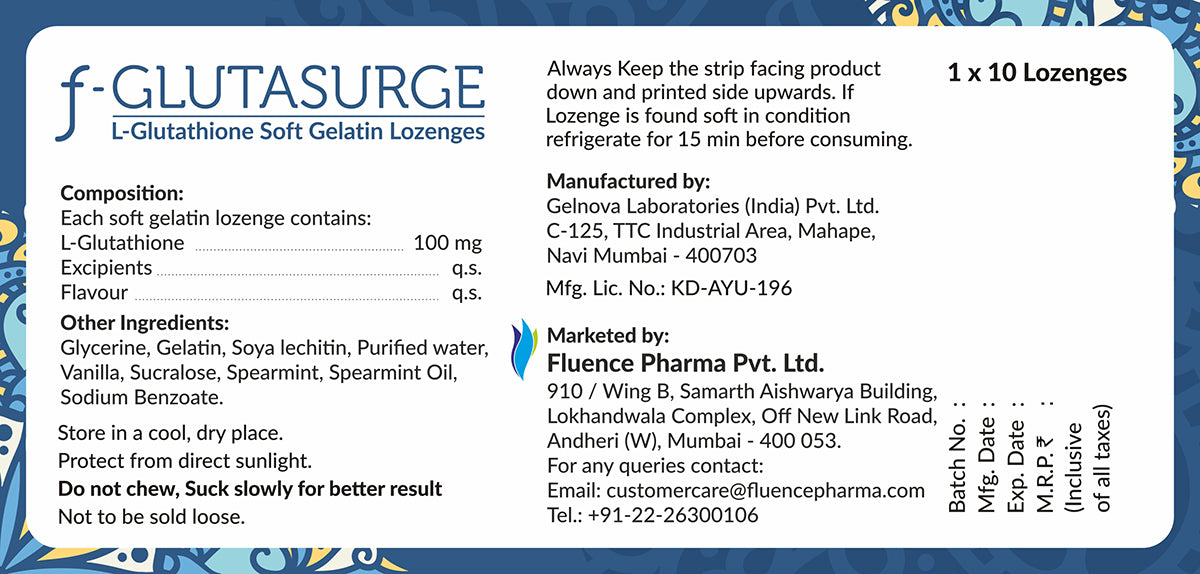 BUCUAL  ABSORPTION  F-GLUTASURGE