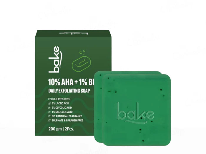 Bake 10% AHA + 1% BHA Daily Exfoliating Soap