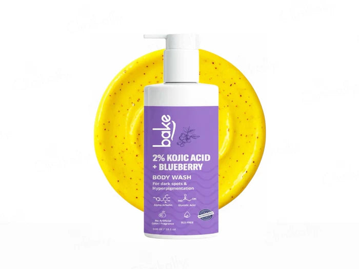 Bake 2% Kojic Acid + Blueberry Body Wash ✨