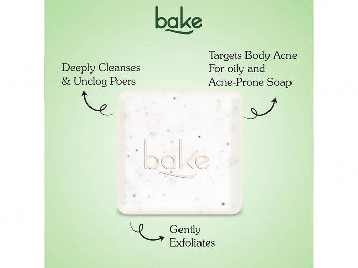 Bake 2% Salicylic Acid + Benzoyl Peroxide Body Acne Clearing Soap