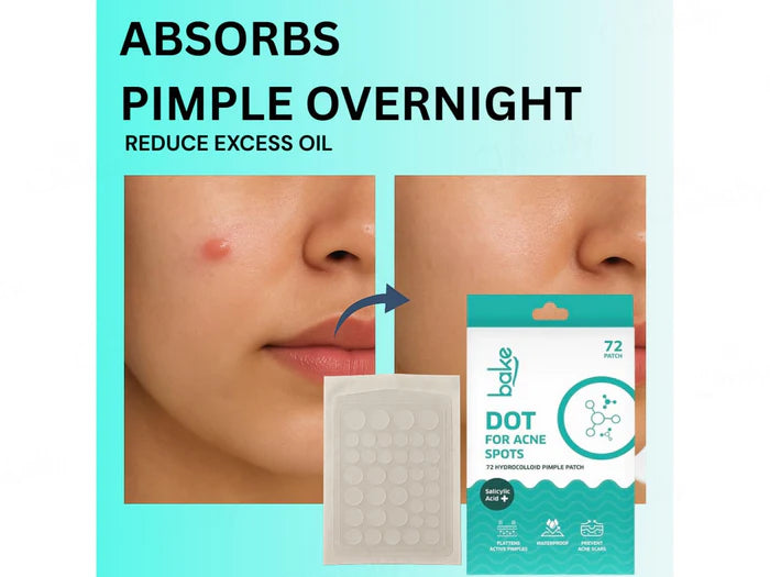 Bake Salicylic Acid Dot Acne Patch – Targeted Spot Solution for Clear Skin