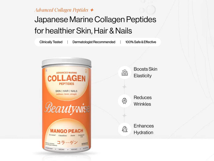 Beautywise Advanced Marine Collagen Peptides For Skin, Hair &amp; Nails