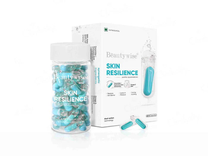 Beautywise Skin Resilience Capsules – Advanced Skin Hydration &amp; Anti-Aging Support