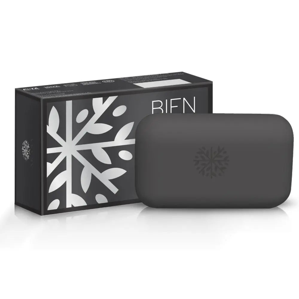 Bien Charcoal Black Soap – Deep Cleansing &amp; Detoxifying Bath Bar