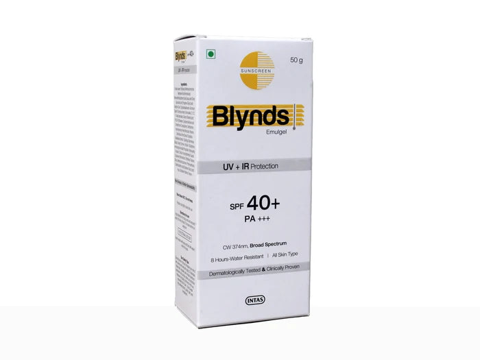 Blynds Emulgel Sunscreen SPF 40+ PA+++ ☀️