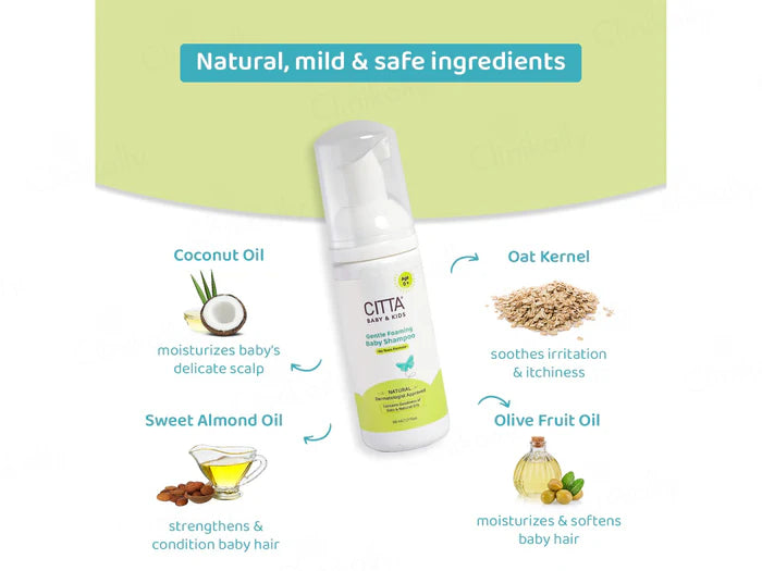 CITTA Baby &amp; Kids Gentle Foaming Shampoo