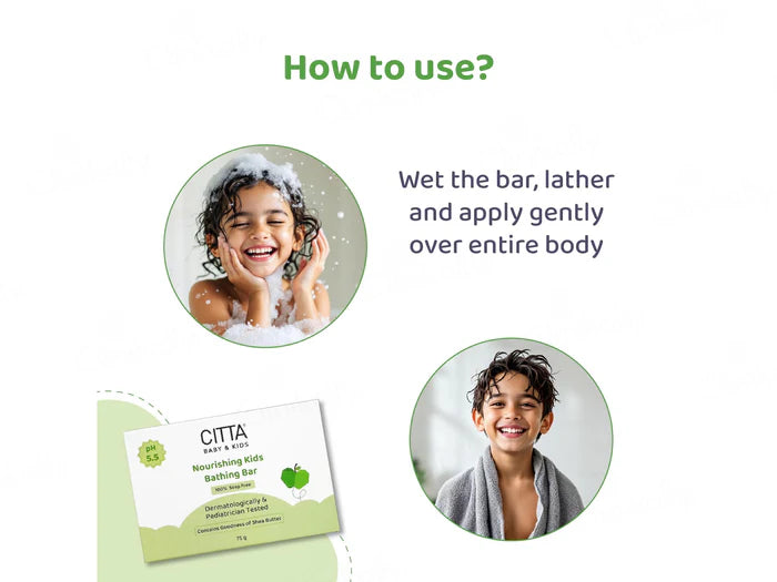 CITTA Baby &amp; Kids Nourishing Bathing Bar