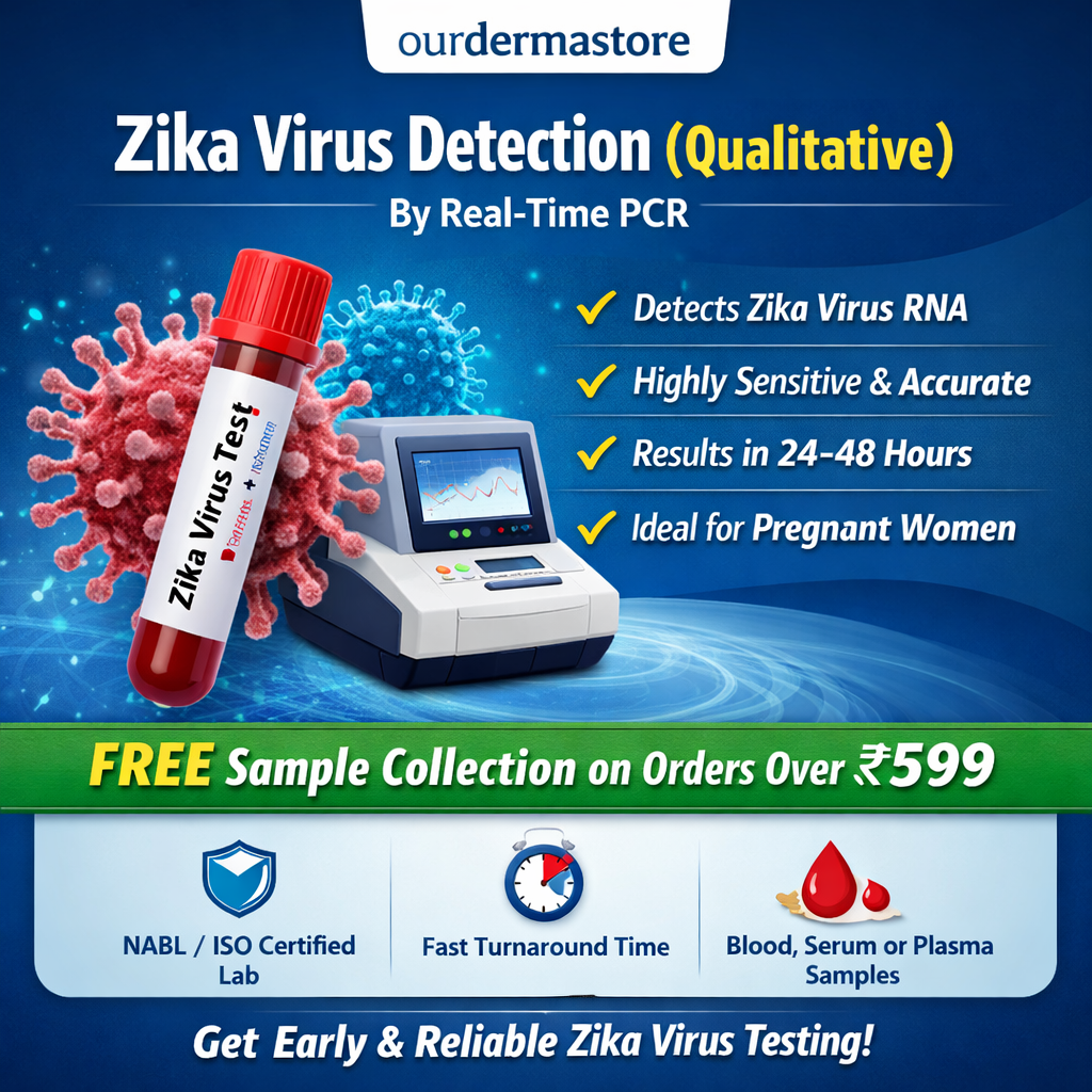 Zika Virus Detection (Qualitative)  by Real TIme PCR