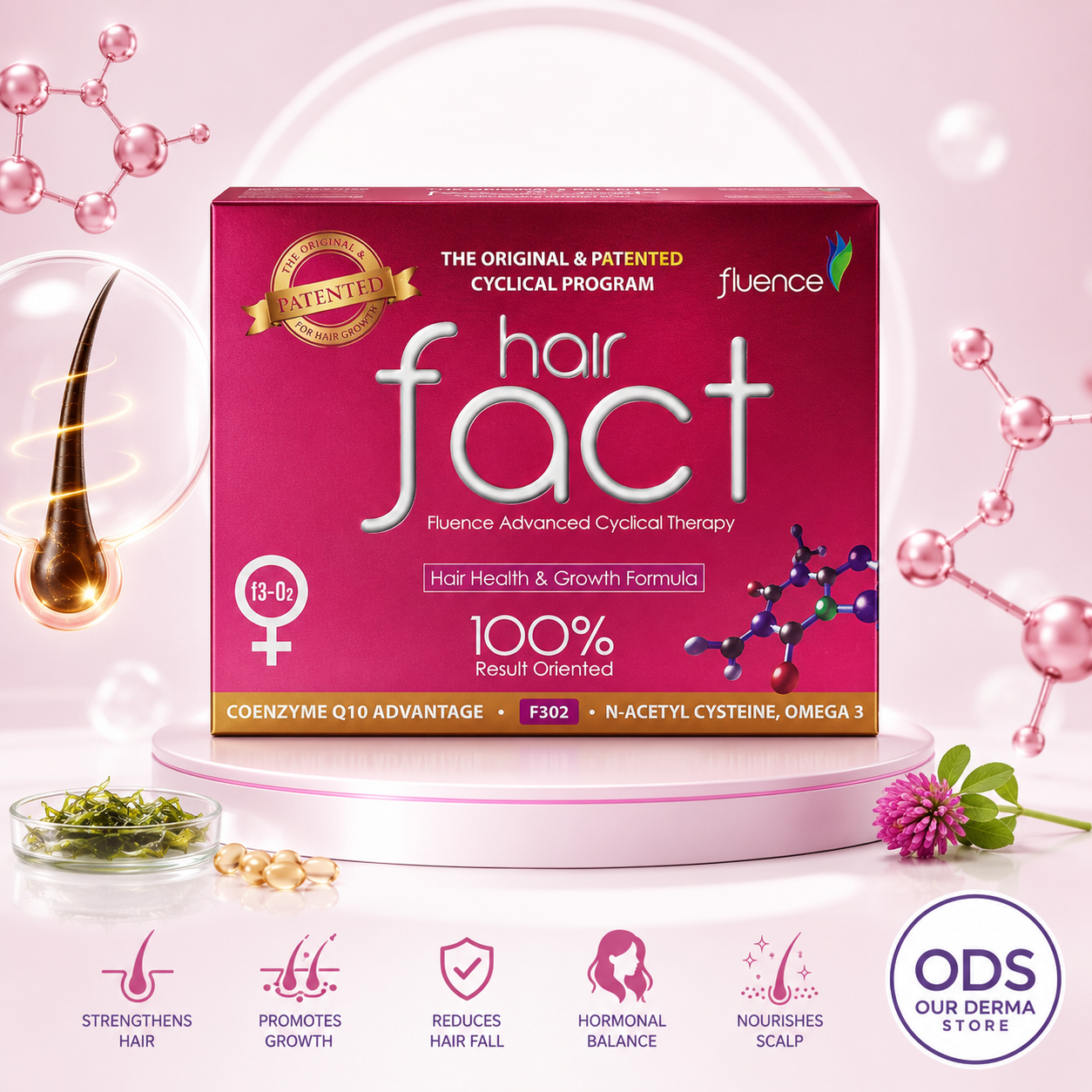 Hair Fact F3-O2 Fluence Advanced Cyclical System for Women