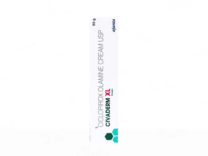 Civaderm XL Cream (Ciclopirox Olamine 1%) | Advanced Antifungal Skin Treatment for Itching, Redness &amp; Infection Relief