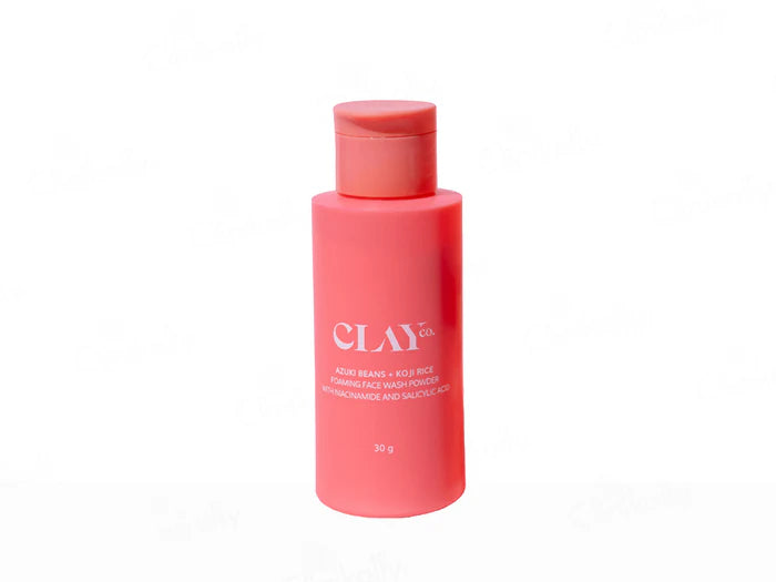 ClayCo Azuki Beans + Koji Rice Foaming Face Wash Powder With Niacinamide &amp; Salicylic Acid