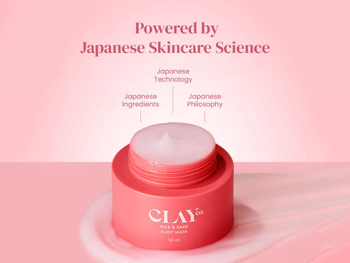 ClayCo Rice &amp; Sake Sleep Face Mask