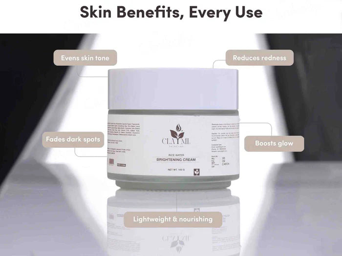 Claymi Rice Water Brightening Cream