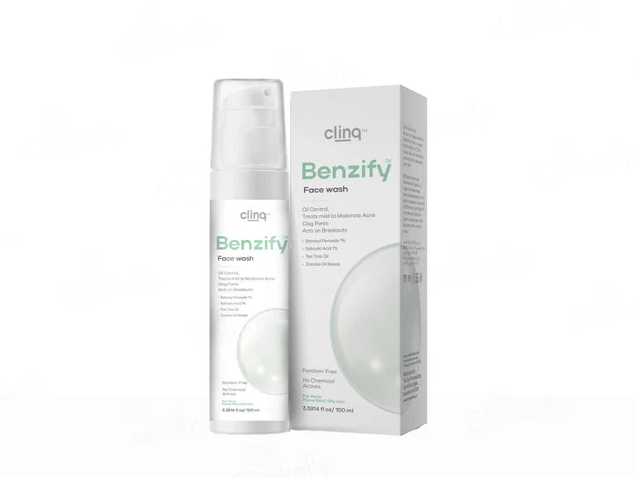Clinq Benzify Face Wash – Acne Control &amp; Oil Balance Cleanser