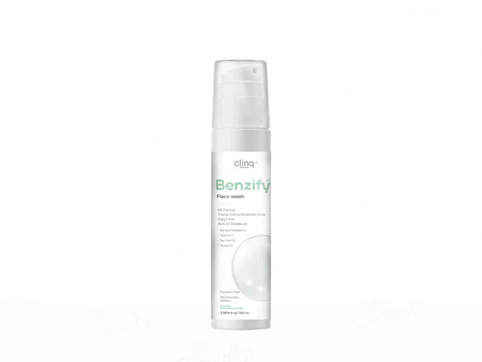 Clinq Benzify Face Wash – Acne Control &amp; Oil Balance Cleanser
