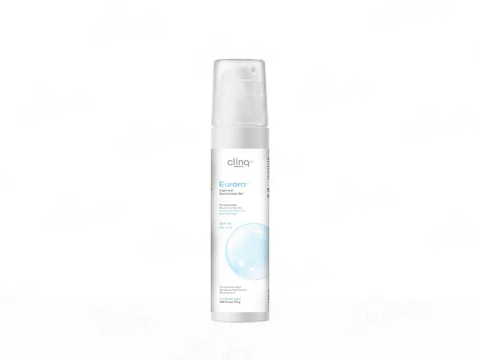 Clinq Eurora The Lightest 1% Hyaluronic Acid Aqua Sunscreen Gel SPF 50 PA++++
