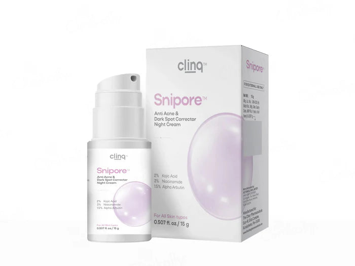 Clinq Snipore Anti Acne &amp; Dark Spot Corrector Night Cream